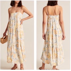 Abercrombie Tiered Maxi Dress